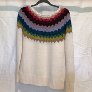 American Eagle Rainbow Sweater
